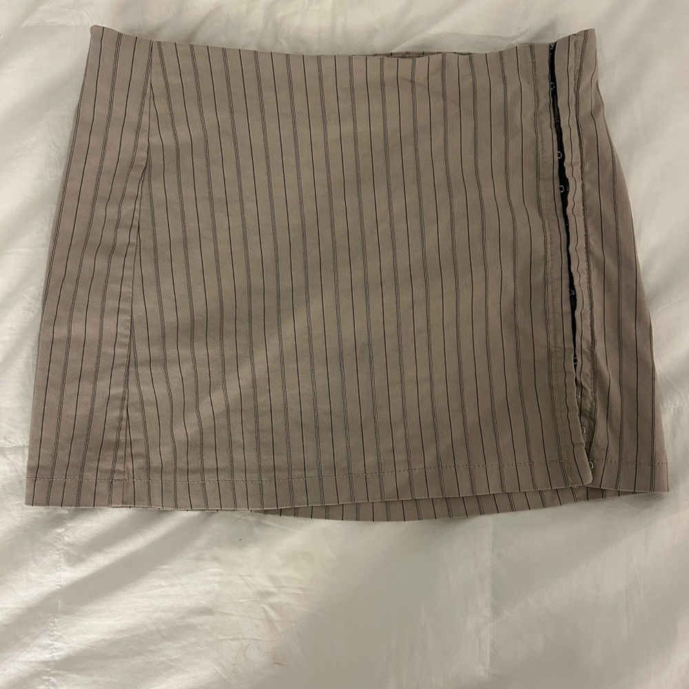 Urban Outfitters Pinstripe Mini Skirt